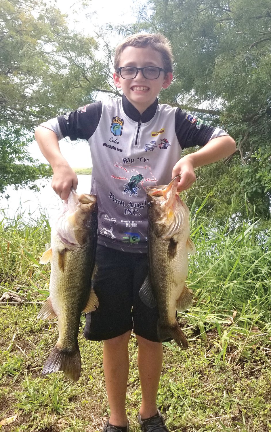 Caden Ellerbee placed first with 9.69 pounds and Big Fish weighing 4.39 pounds.
